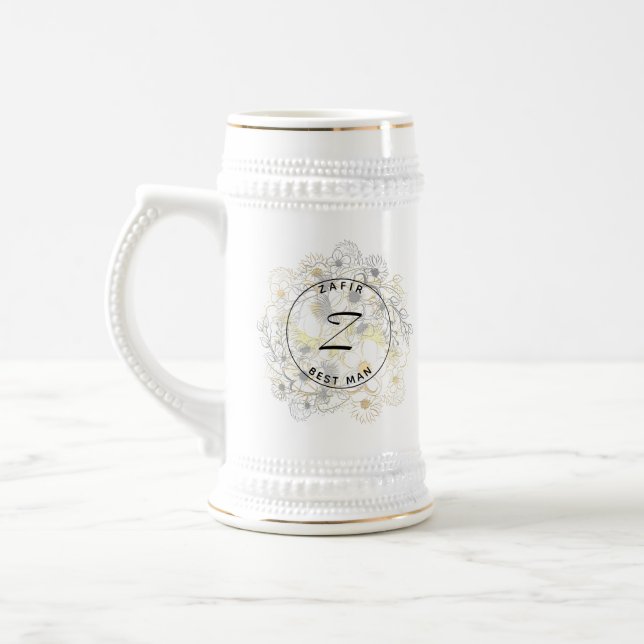 Jarra De Cerveza Padrino Personalizado (Izquierda)