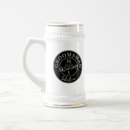 Jarra De Cerveza Padrinos de boda personalizados