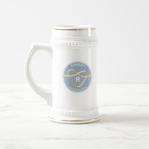 Jarra De Cerveza Padrinos Elegantes
