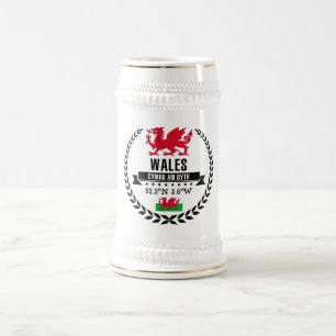 Jarra De Cerveza País de Gales