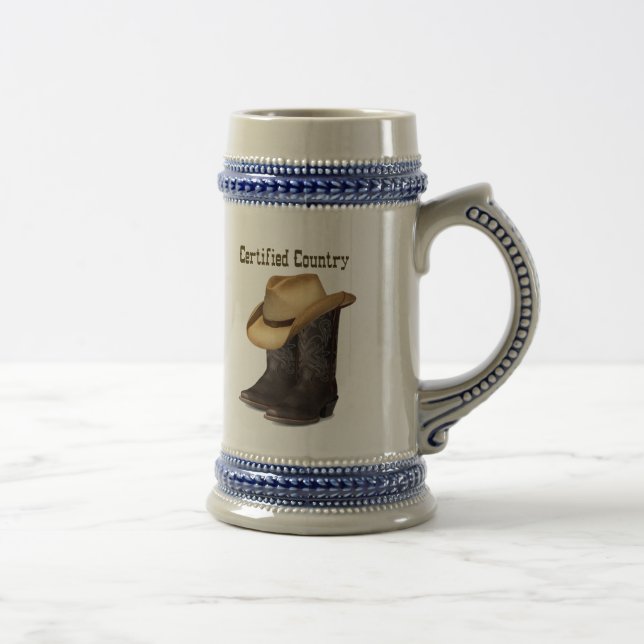 Jarra De Cerveza País Stein de Cetified (Derecha)