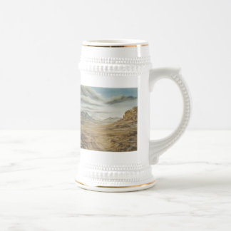 Jarra De Cerveza Paisaje Stein del desierto