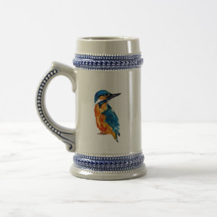 Jarra De Cerveza Pájaro pequeño Kingfisher
