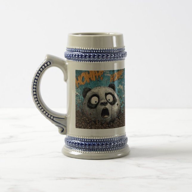 Jarra De Cerveza Panda Cafeinado (Izquierda)