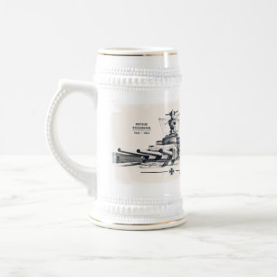 Jarra De Cerveza Panzerschiff Deutschland Stein