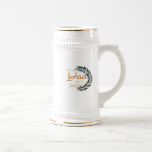 Jarra De Cerveza Papá: Mi Inspiración Diaria - Stein de 22 oz