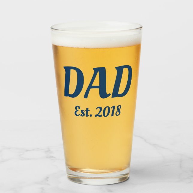 Jarra de cerveza para futuro padre (Anverso (lleno))
