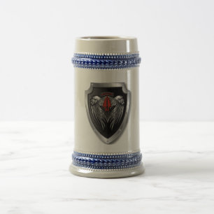 Jarra De Cerveza Parche de operaciones especiales de Wings diseñado