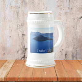 Jarra De Cerveza Parque nacional de Crater Lake Scenic Beer Stein