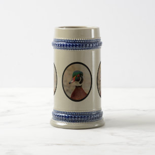Jarra De Cerveza Pato de madera
