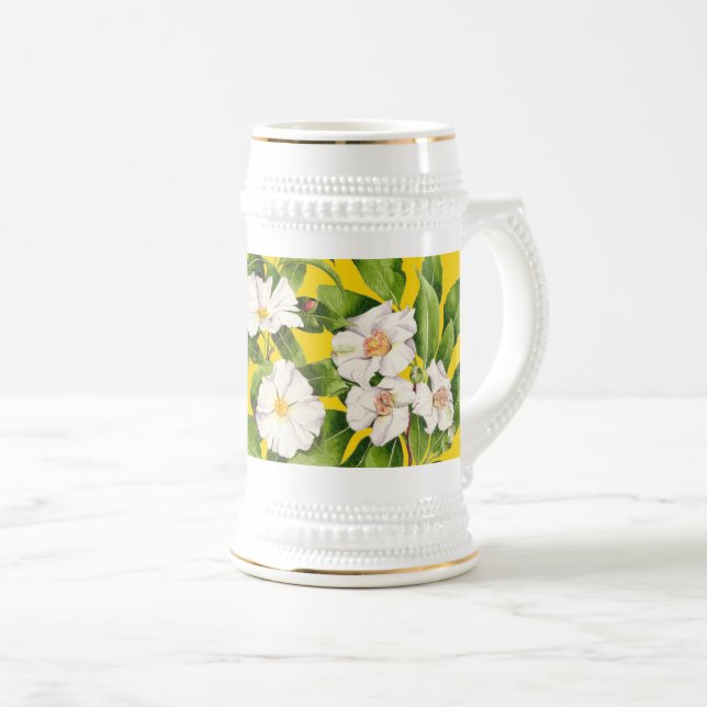 Jarra De Cerveza "Paz en la Tierra" al revés (Anverso derecho)