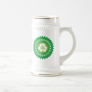 Jarra De Cerveza Pegatina Eco Friendly