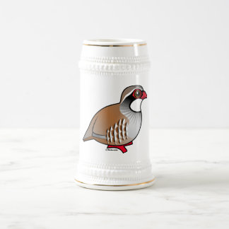 Jarra De Cerveza Perdiz de patas rojas