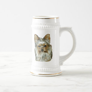 Jarra De Cerveza Perro 4B,Yorkshire Terrier,Stein