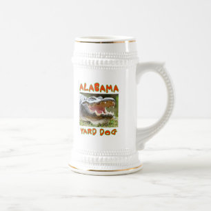 JARRA DE CERVEZA PERRO ALABAMA