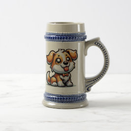 Jarra De Cerveza perro, amor de cachorros