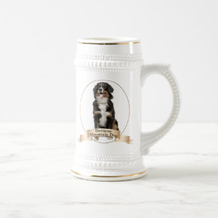Jarra De Cerveza Perro Stein de Bernese Mt.