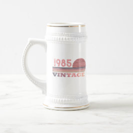 Jarra De Cerveza Personaliazado cuarenta fiesta de 40 años