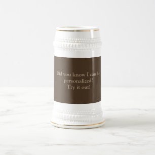 Jarra De Cerveza Personalice su