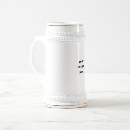 Jarra De Cerveza Personalización o Personalizar