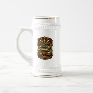 Jarra de cerveza personalizada para comerciante de