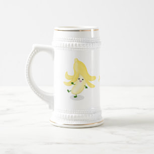 Jarra De Cerveza Personalizado bananero Cute kawaii