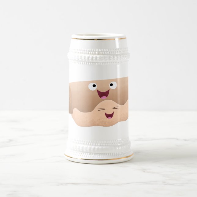 Jarra De Cerveza Personalizado de horneado de rodillos y pasta de m (Centro)