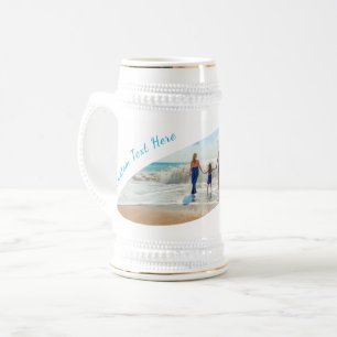 Jarra De Cerveza Personalizado Tu Beer Fotográfica Stein Gift Perso