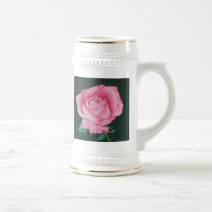 Jarra De Cerveza Petales rosados Stein