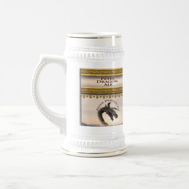 Jarra De Cerveza Peter Dragon Ale Stein (Izquierda)