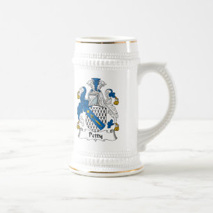 Jarra De Cerveza Petty Family Crest