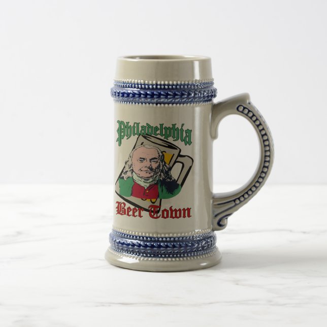 Jarra De Cerveza Philadelphia Beer Town (Derecha)