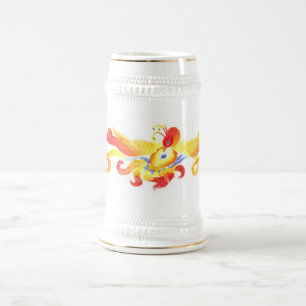 Jarra De Cerveza Phoenix Heart Stein