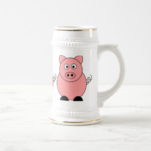 Jarra De Cerveza Pig Stein