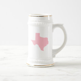Jarra De Cerveza Pink Texas