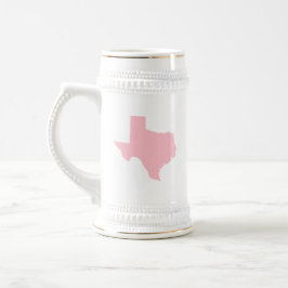 Jarra De Cerveza Pink Texas