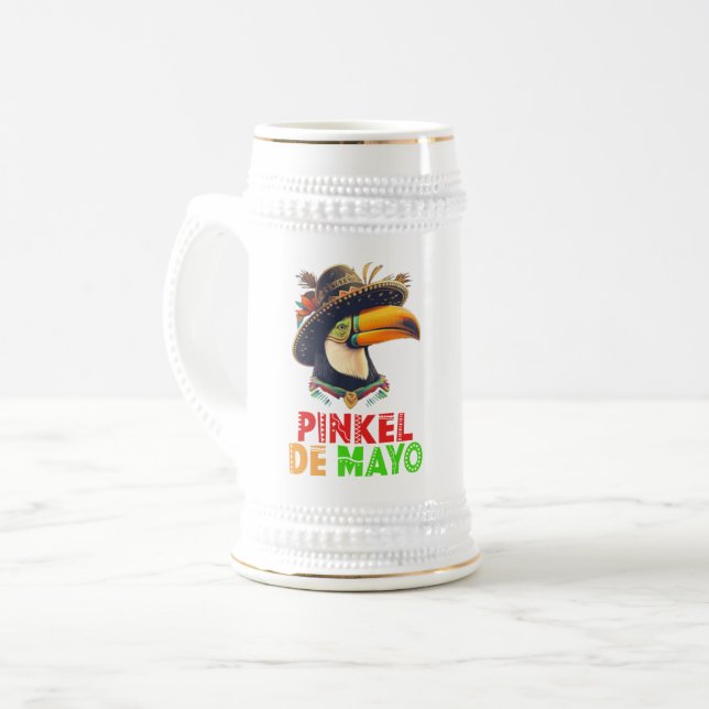 Jarra De Cerveza Pinkel De Mayo (Anverso izquierdo)