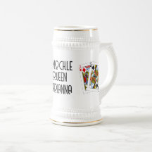 Jarra de cerveza Pinochle Queen