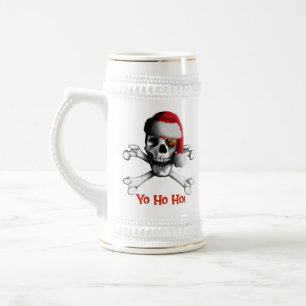 Jarra De Cerveza Pirata Stein/taza del navidad