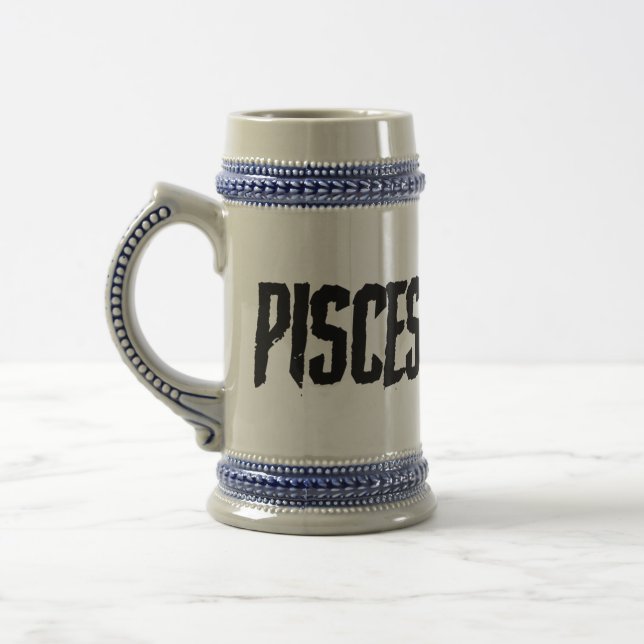 Jarra De Cerveza Pisces Stein (Izquierda)