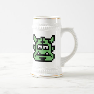 Jarra De Cerveza Pixel Ogre