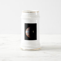 Planeta Gigante Gaseoso Júpiter y Luna Galileana I