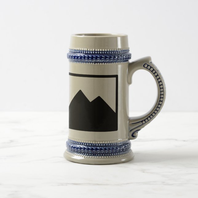 Jarra De Cerveza Plantilla de Stein de la cerveza (Derecha)