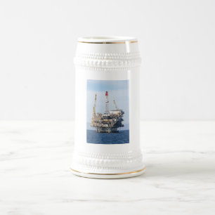 Jarra De Cerveza Plataforma petrolera