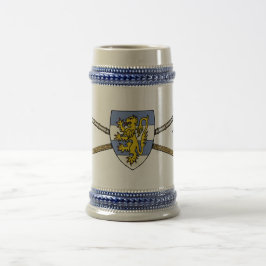 Jarra De Cerveza Polémicas medievales y Escudo