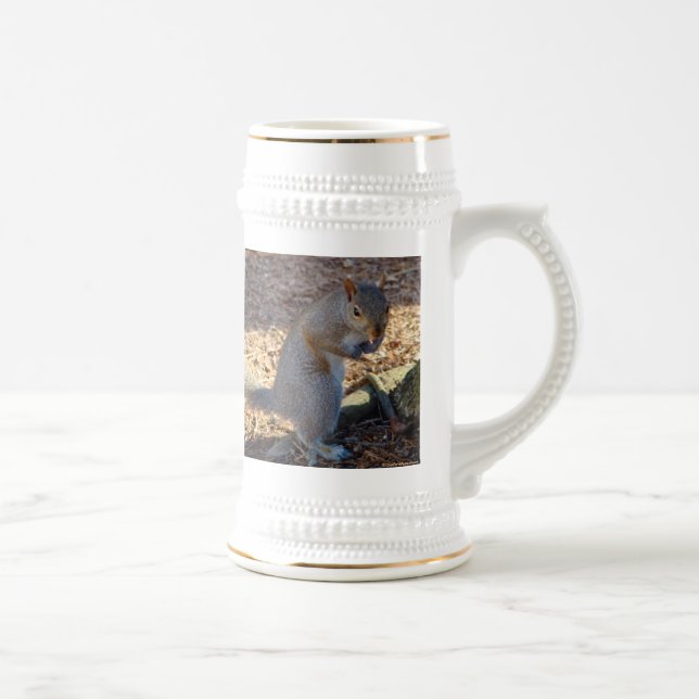 Jarra De Cerveza "Ponga a sus duques!" Ardilla (Derecha)