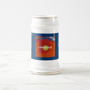 JARRA DE CERVEZA POR MI SPIRIT/COURAGE