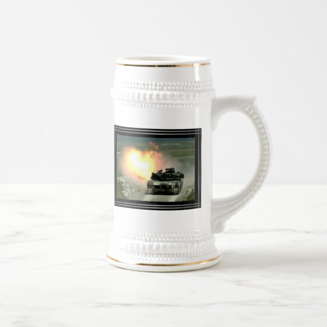 JARRA DE CERVEZA POTENCIA DE FUEGO DE ABRAMS (Derecha)