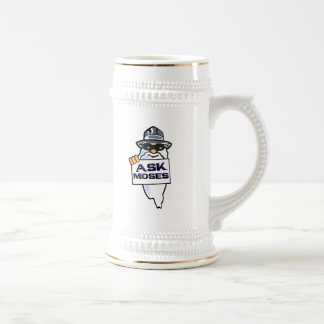 Jarra De Cerveza Pregunte a Moses (Derecha)