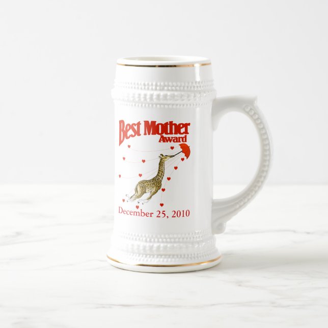 Jarra De Cerveza Premio a la mejor madre (Derecha)